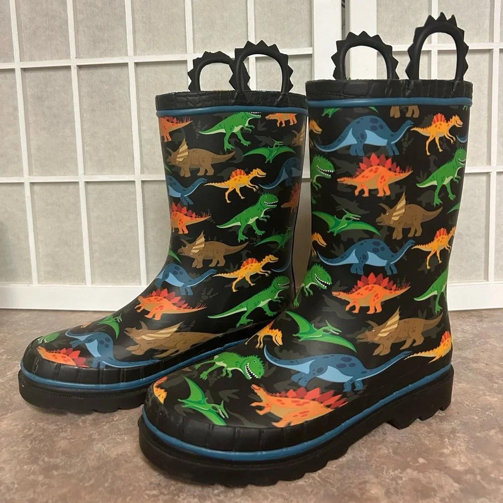 Western Chief Dino World Rain Boots Size 2